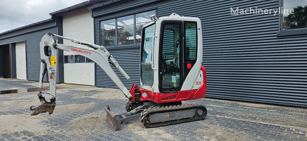 Takeuchi TB216 mini excavator