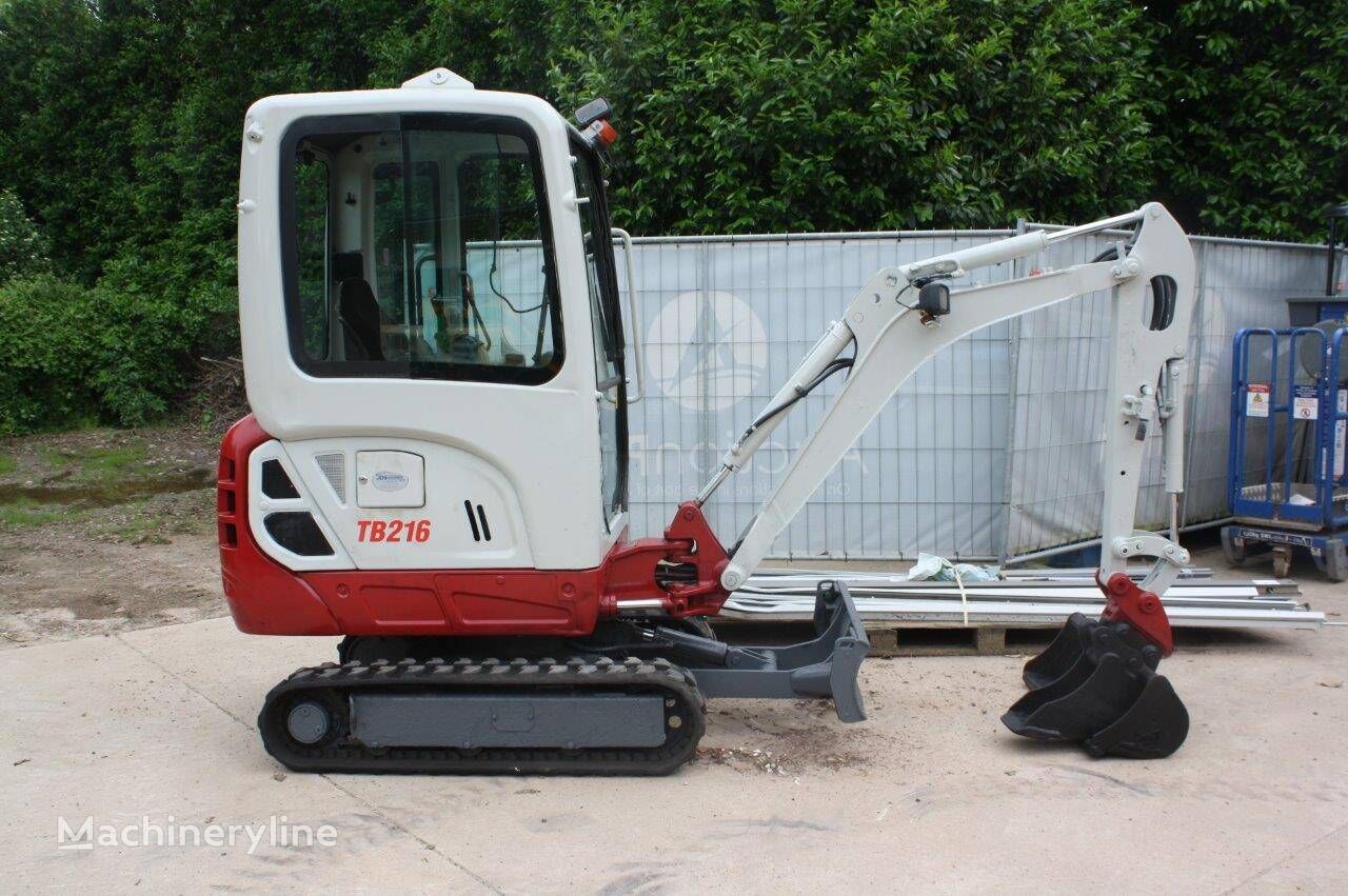 Takeuchi TB216 mini excavator