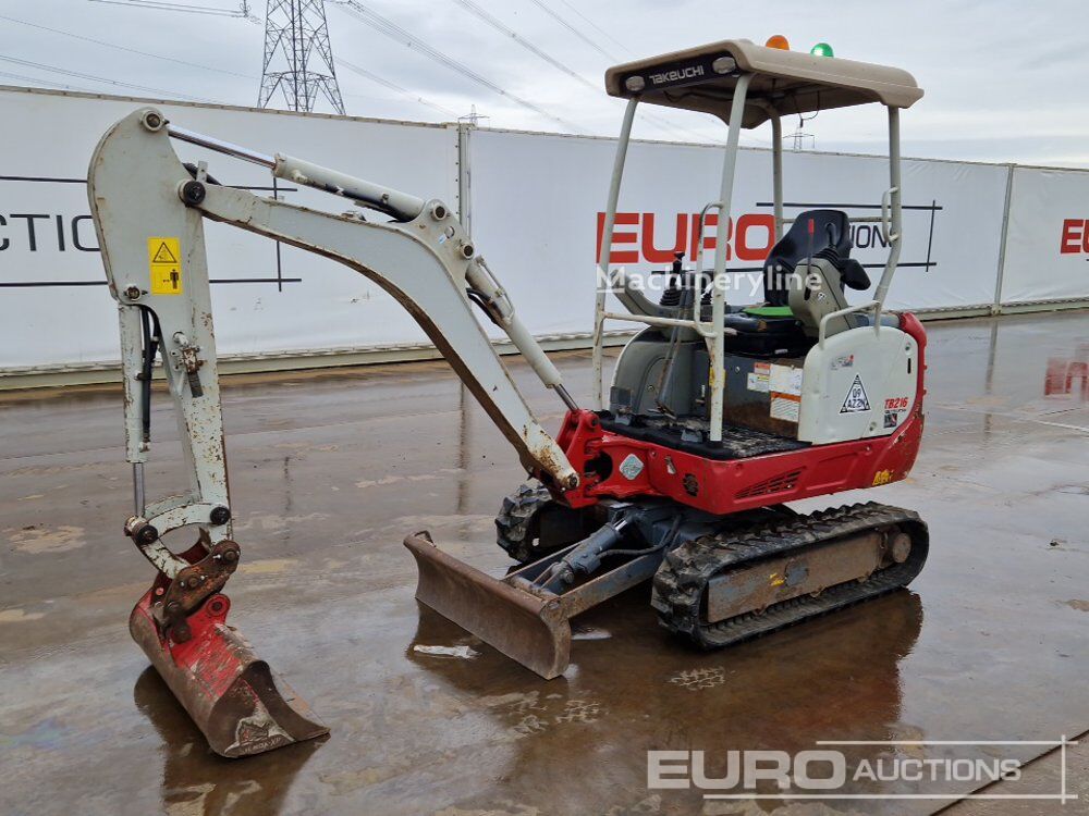 Takeuchi TB216 mini bager - Machineryline