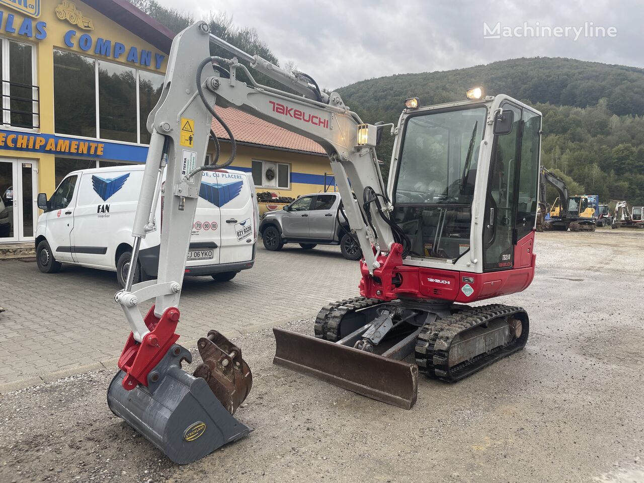 Takeuchi TB230 mini excavator