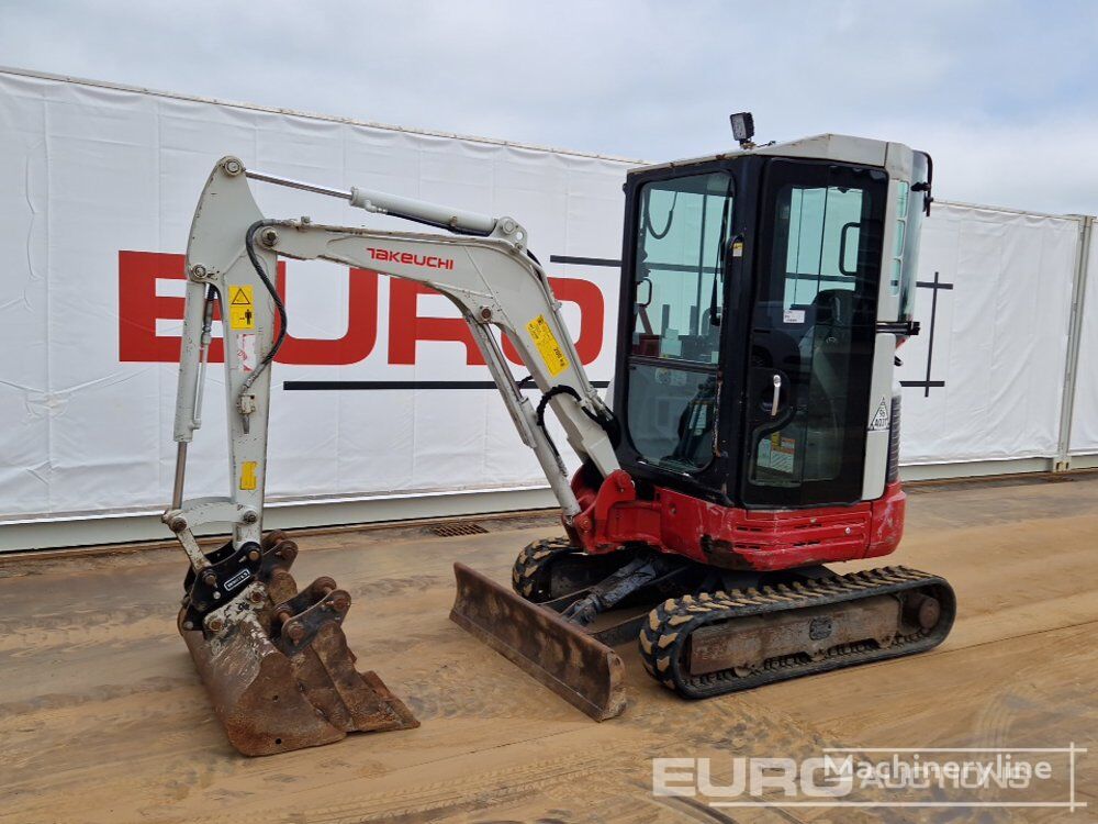 Takeuchi TB23R mini excavator