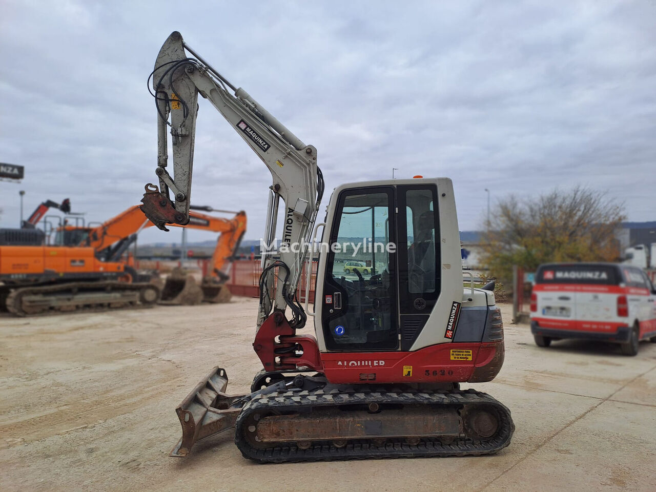 Takeuchi TB250 mini excavator