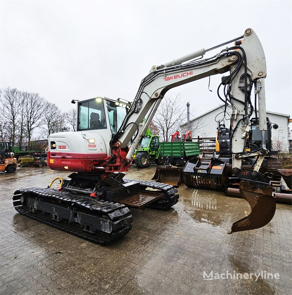 Takeuchi TB260 mini excavator