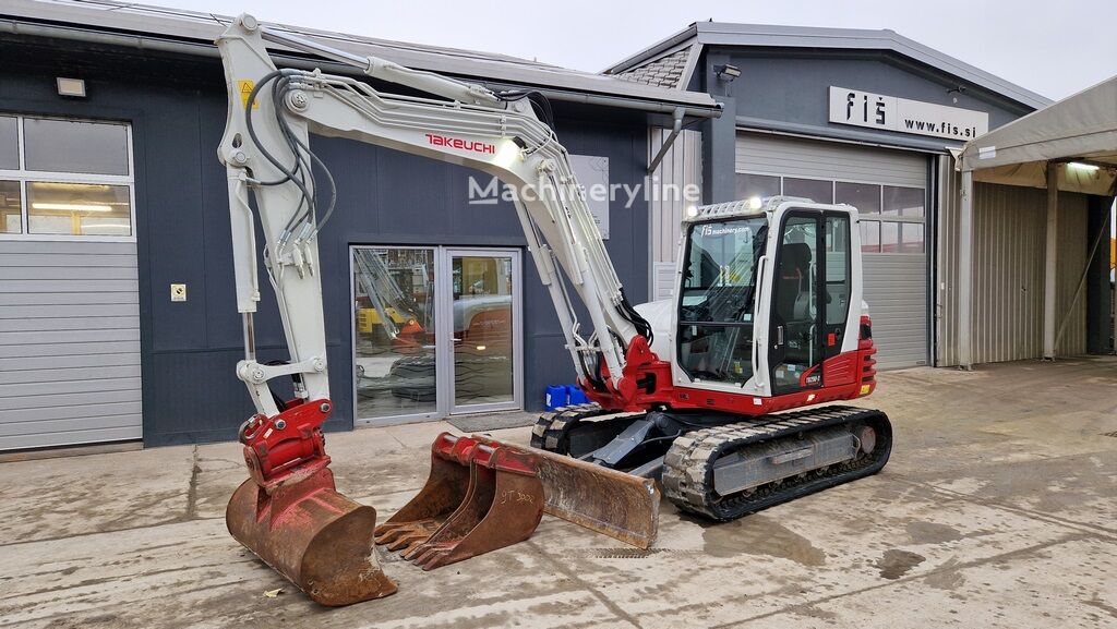 mini ekskavatorius Takeuchi TB290-2 - 2022 YEAR - 875 HOURS - POWERTILT - 3X BUCKETS - AS NE