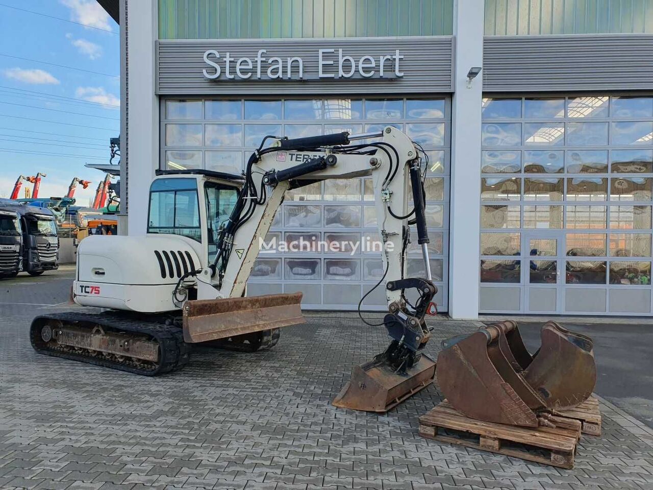 Terex TC75 / 6.437h /4x Löffel /Verstellausleger /2009 mini excavator