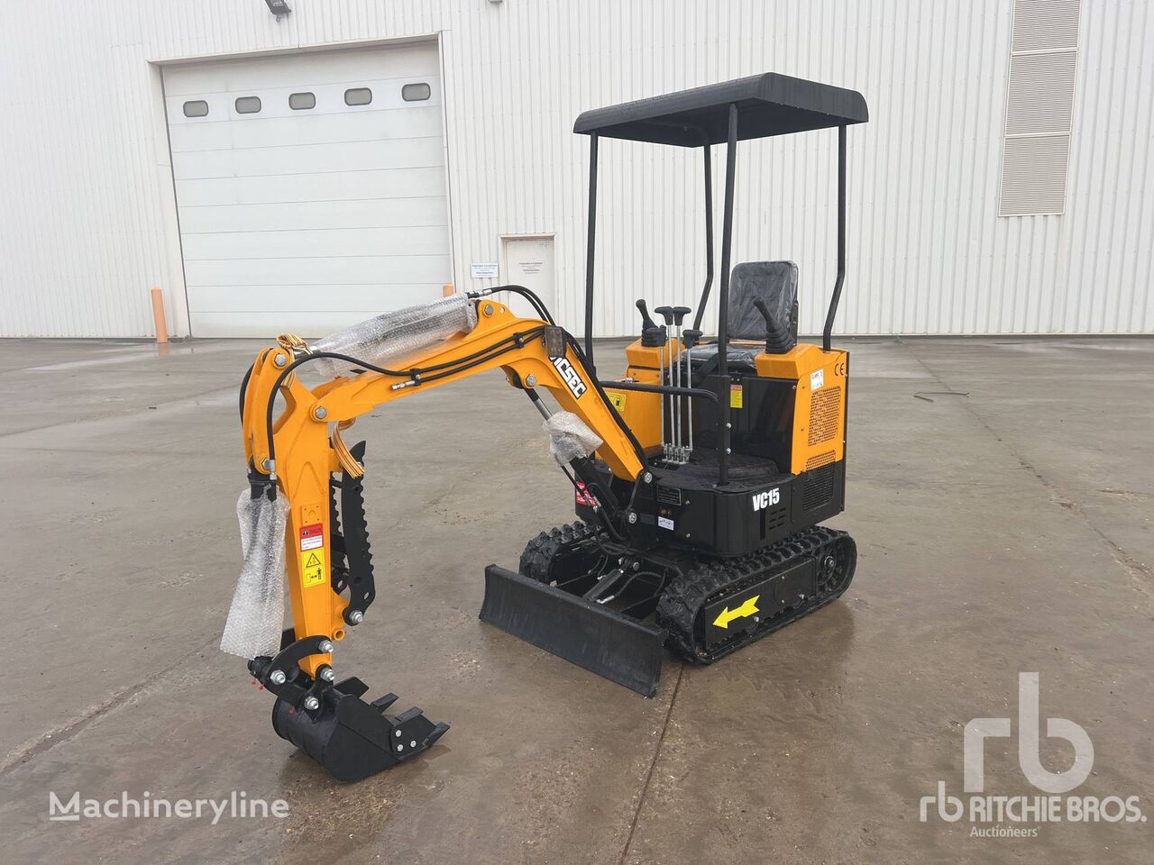 new VICSEC VC15 (Unused) mini excavator