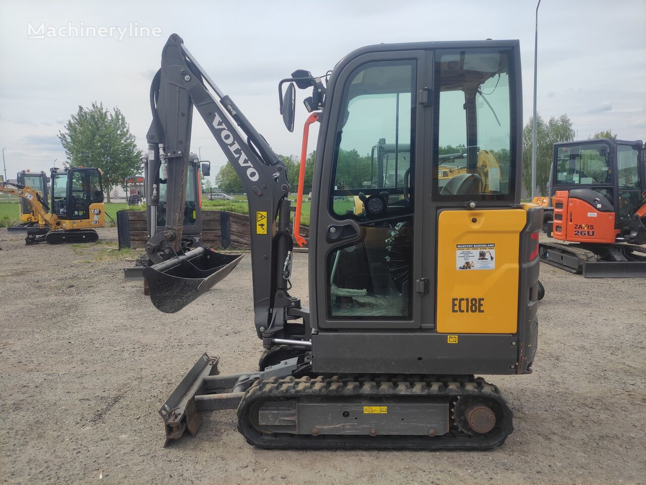 Volvo EC 18 E  mini bager