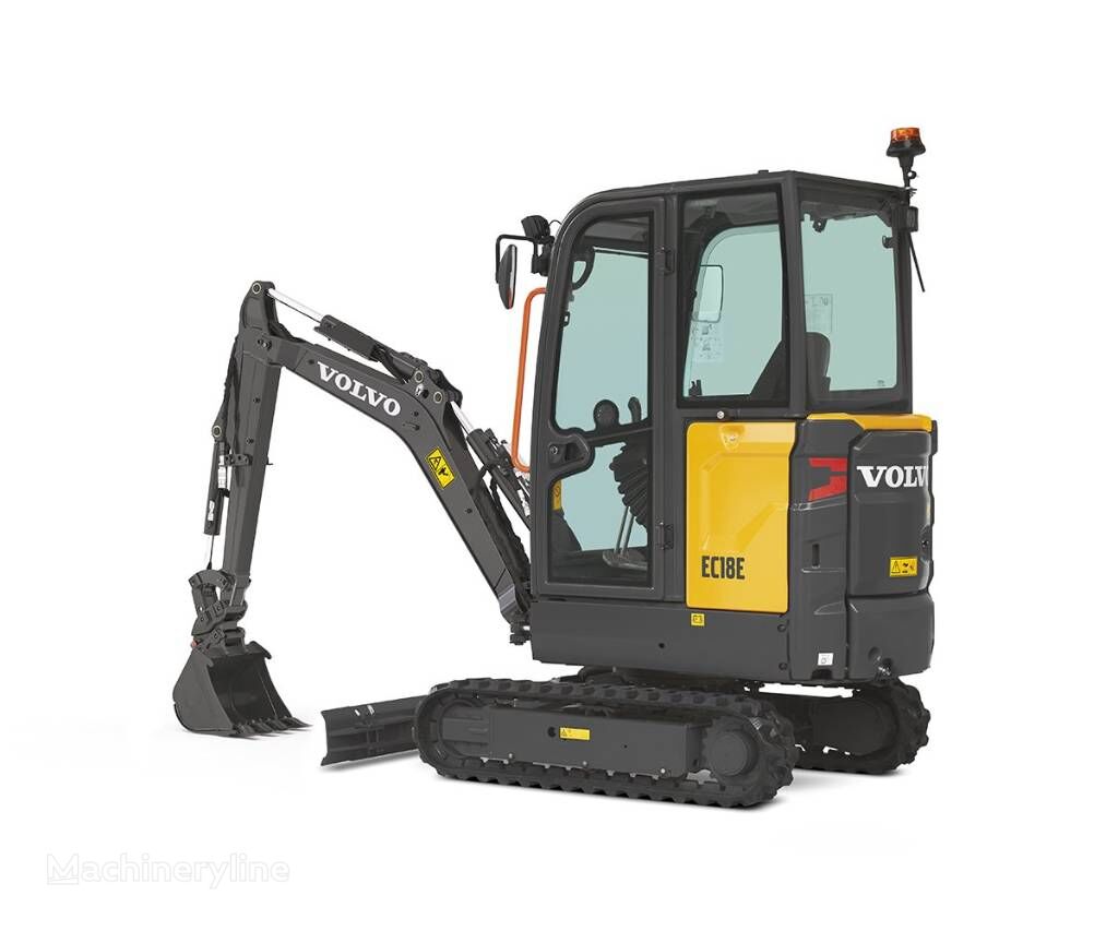 new Volvo EC 18 E MIETE / RENTAL mini excavator