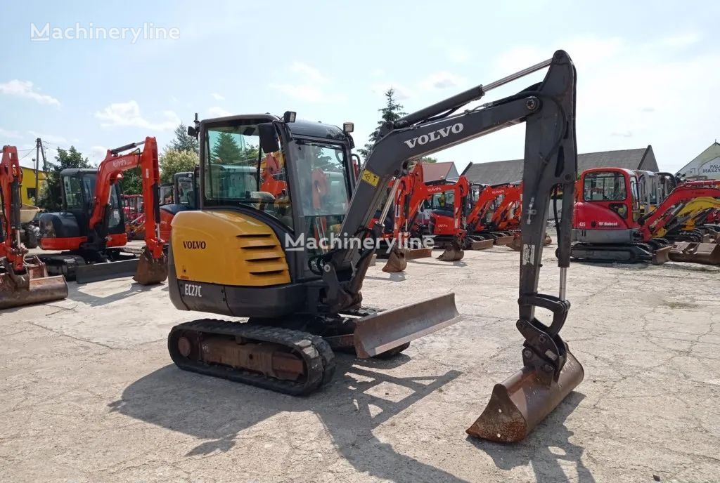 Volvo EC 27C mini excavator