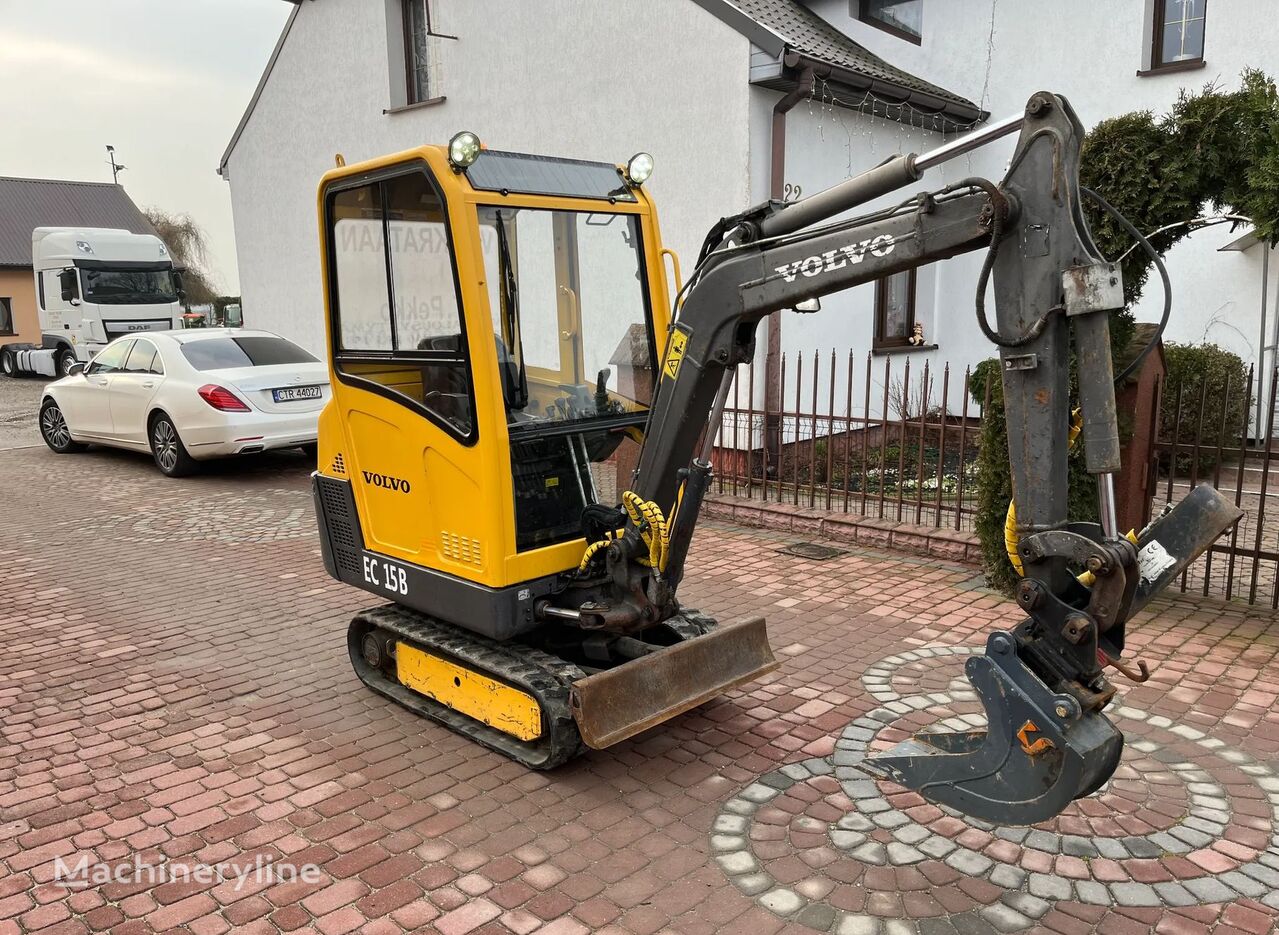 Volvo EC15B mini excavator