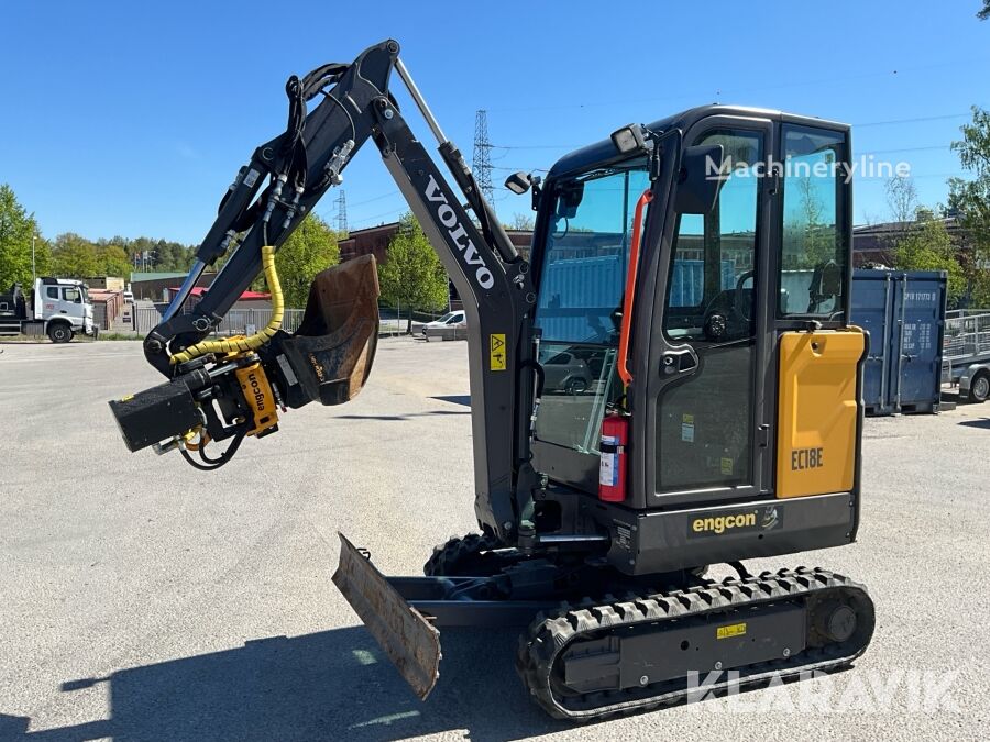 Volvo EC18E mini excavator for sale | Machineryline SG Volvo EC18E mini excavator - Machineryline