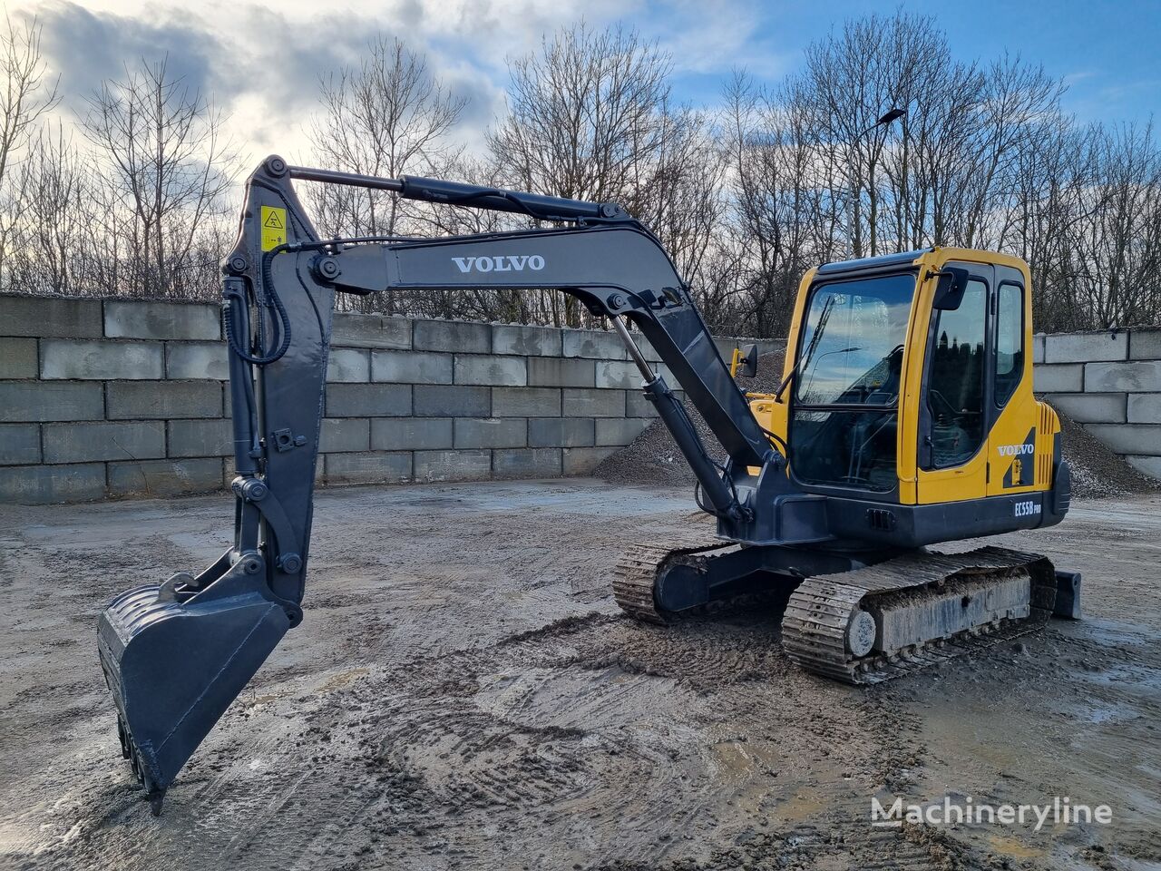 Volvo EC55 miniexcavadora