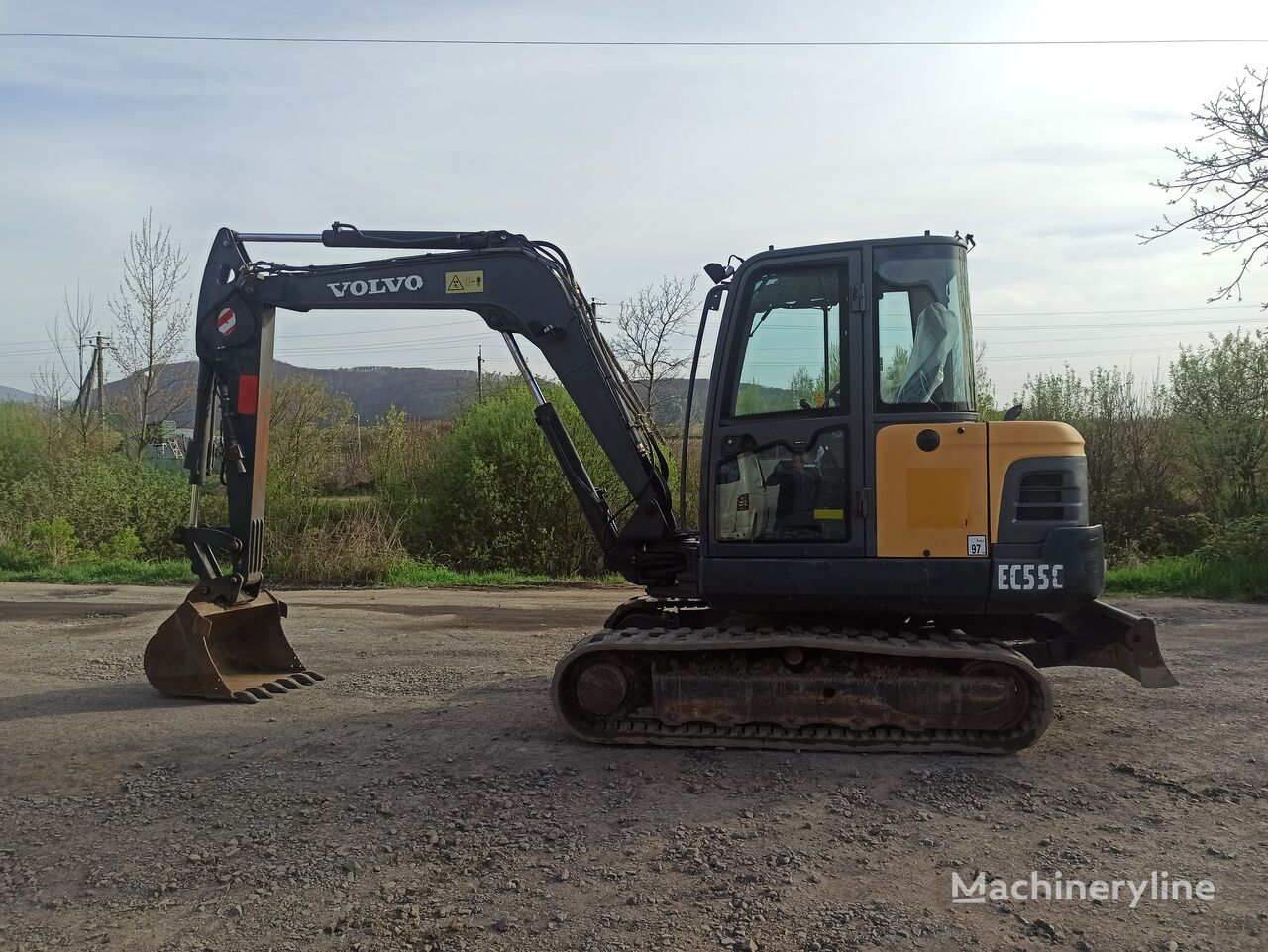 حفارة صغيرة Volvo EC55 Klima