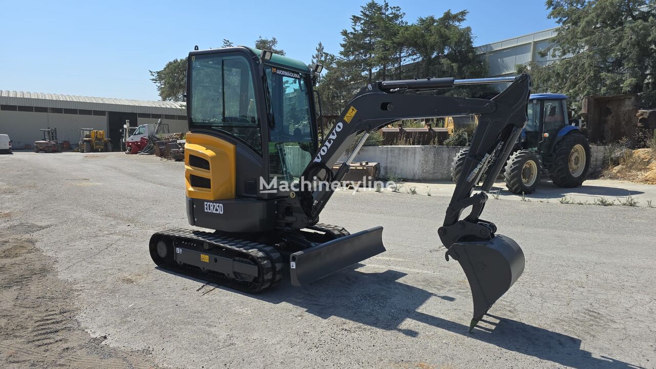 Volvo ECR25D mini excavator