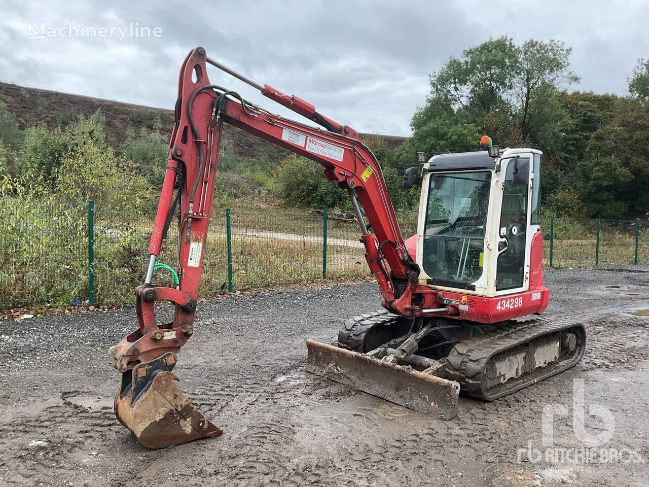 miniescavatore Volvo ECR50D