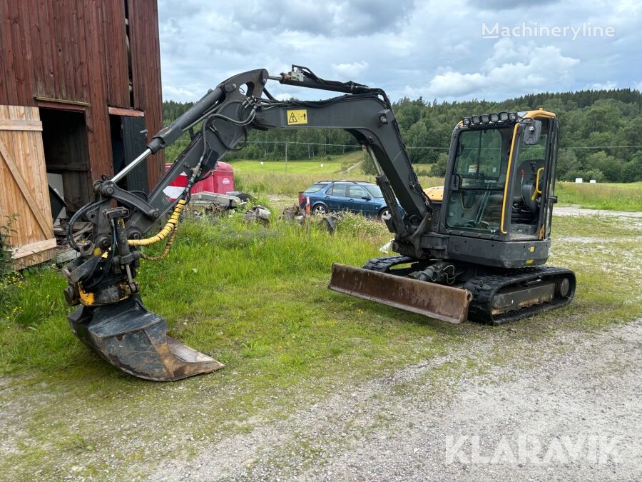 Volvo ECR58D mini excavator