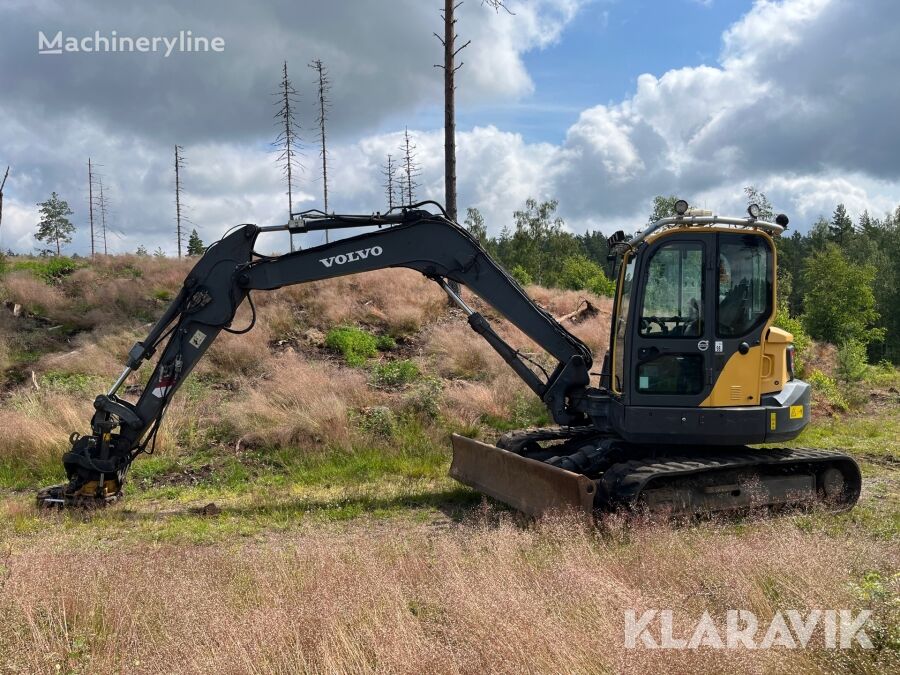 Volvo ECR88D mini excavator