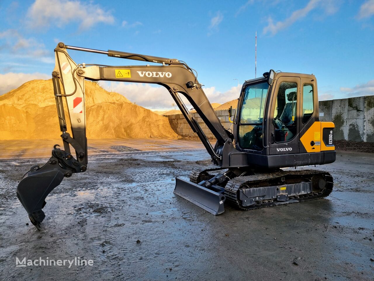 جديد حفارة صغيرة Volvo Unused Mini/ Midi Excavator VOLVO EC55