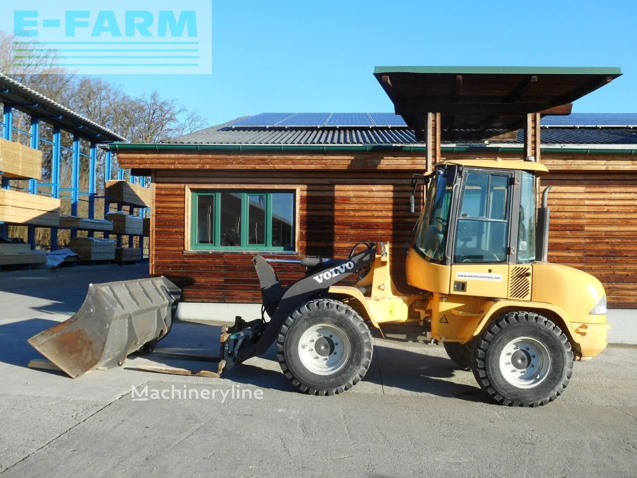 Volvo l30b-z/x ( 6.650kg ) schaufel und gabel mini excavator