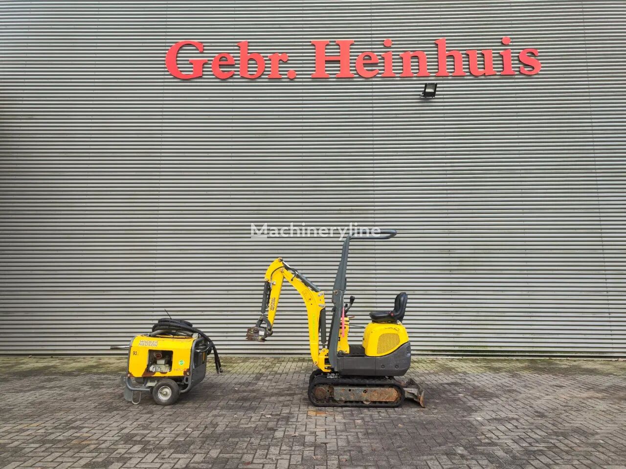 Wacker Neuson 803 EO8-01 + HPU 8 Electric + Diesel! mini excavator