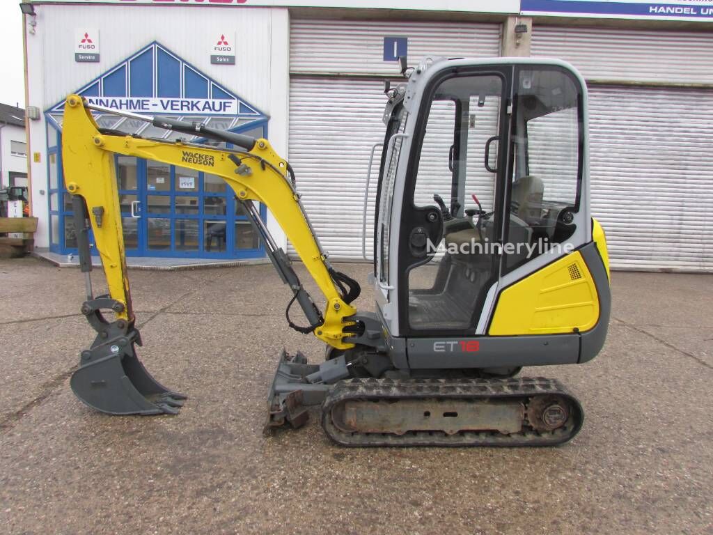 Wacker Neuson ET 18 Minibagger 18.000 EUR ミニエキスカベータ