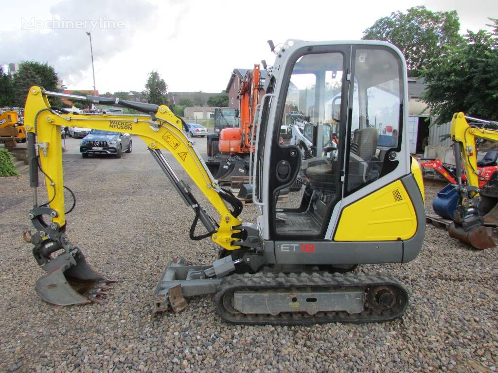 حفارة صغيرة Wacker Neuson ET 18 Minibagger 26.500 EUR net