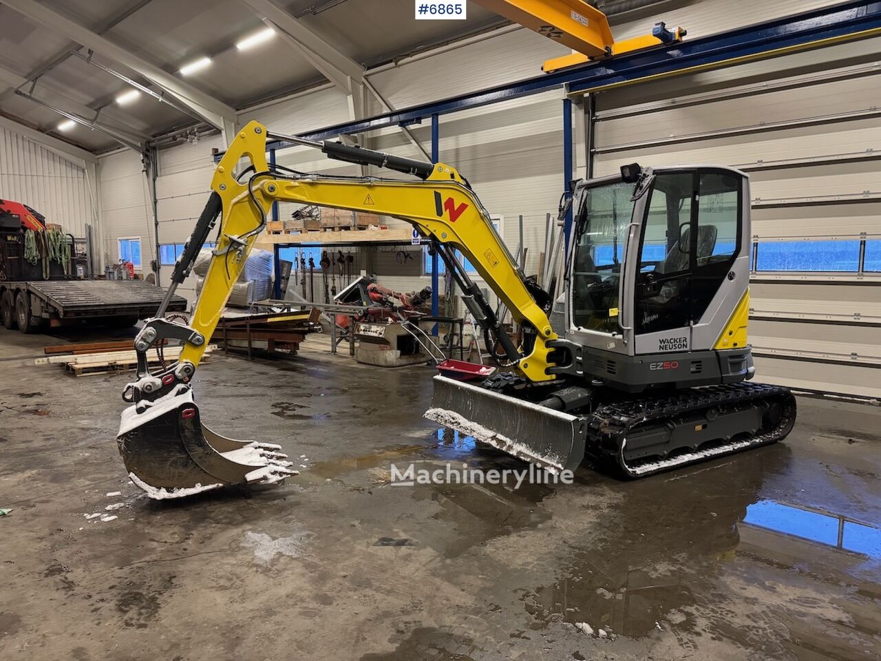 Mini-escavadora Wacker Neuson EZ50 - Machineryline