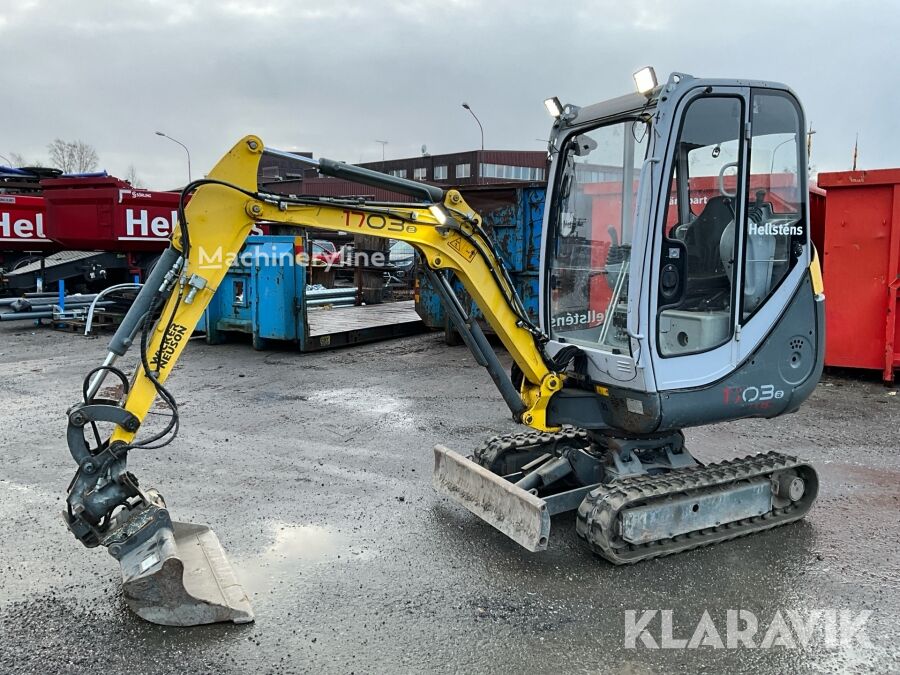 мини-экскаватор Wacker Neuson Ifor Williams Gh1054 1703 RD