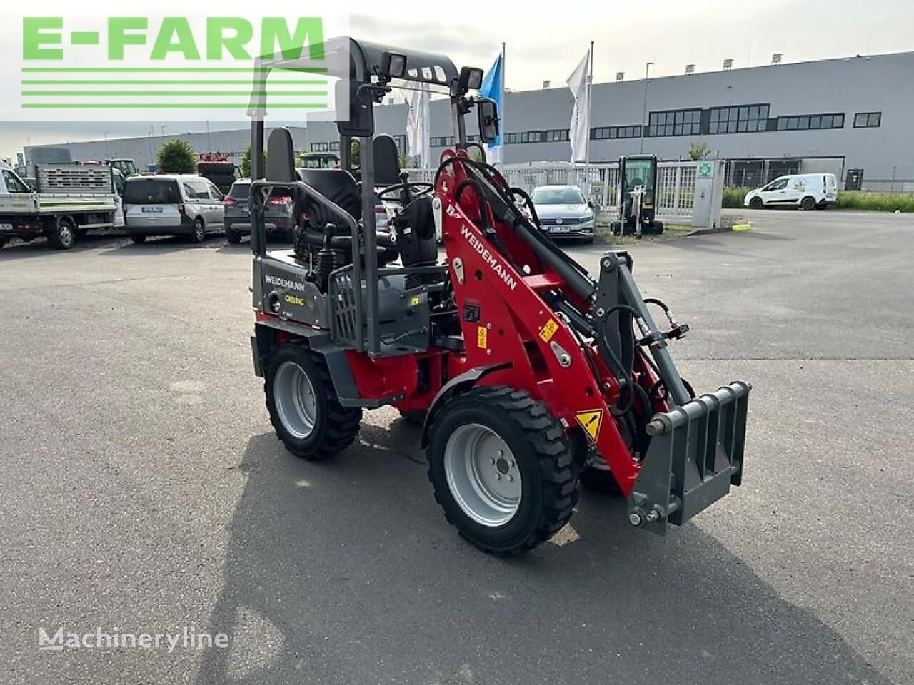 Weidemann 1140 miniexcavadora