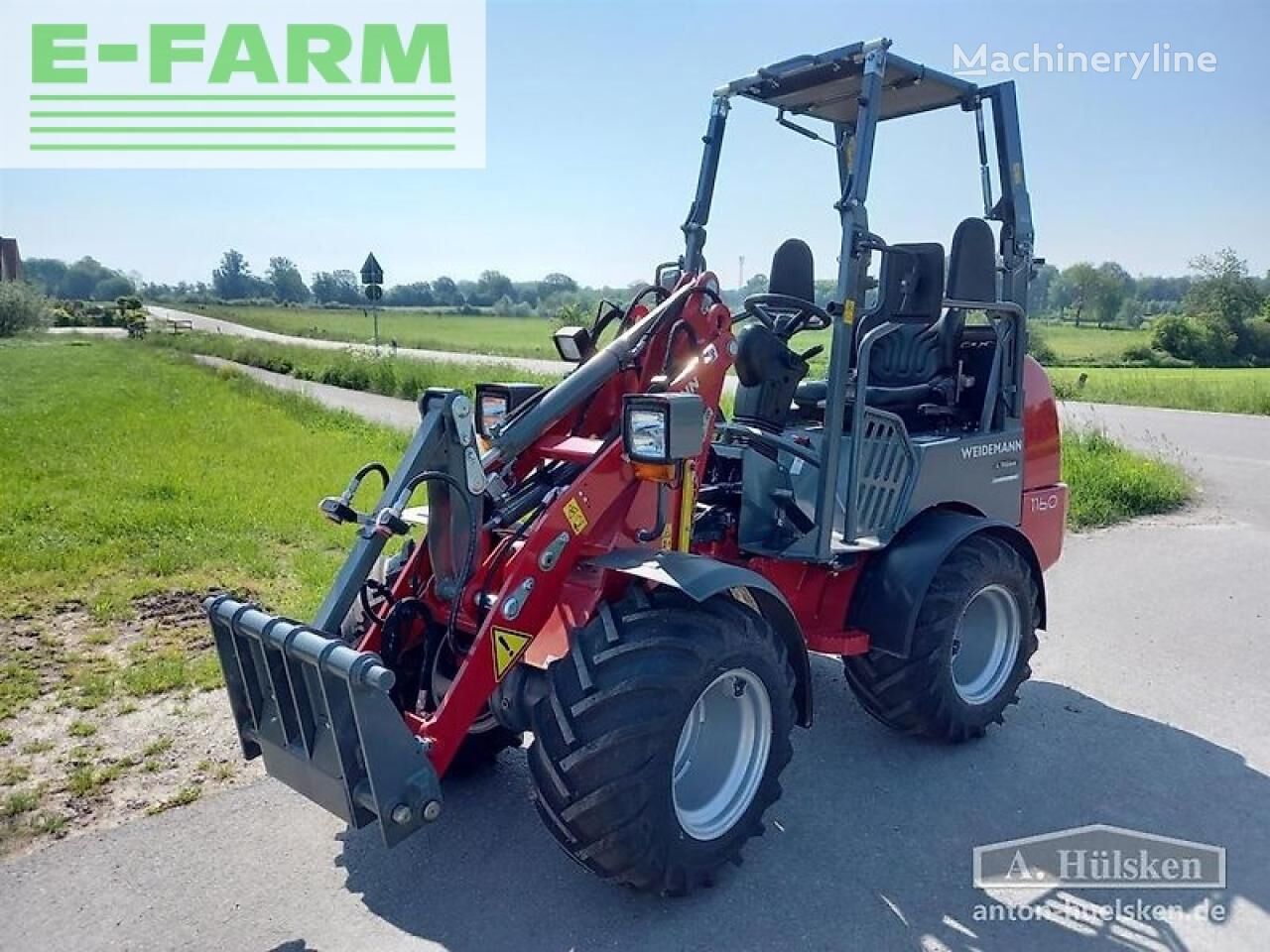 mesin penggali mini Weidemann 1160