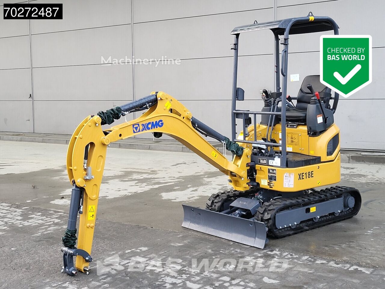 Mini-escavadora XCMG XE18 E 2 YEARS FACTORY WARRANTY - KUBOTA ENGINE a venda | Machineryline MZ Mini-escavadora XCMG XE18 E 2 YEARS FACTORY WARRANTY - KUBOTA ENGINE novo - Machineryline