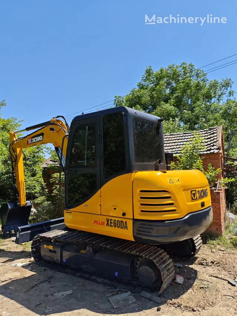 XCMG XE60DA mini excavator