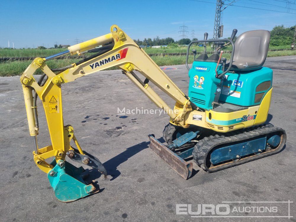 Yanmar SV08 mini excavator