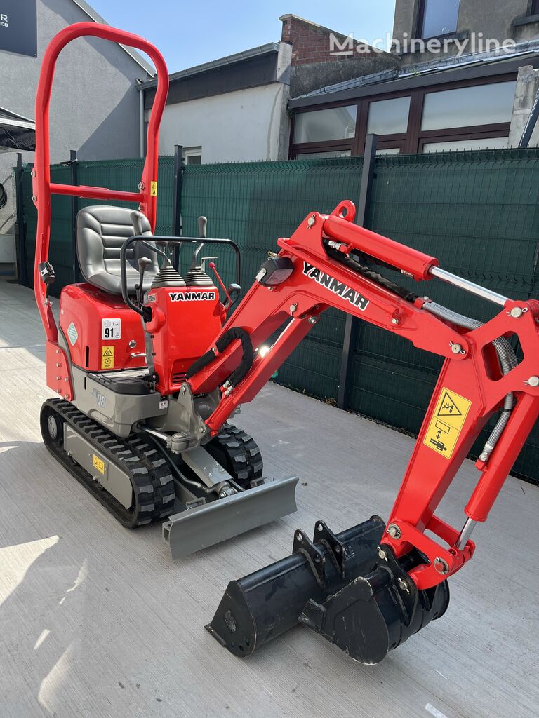 new Yanmar SV08 mini excavator