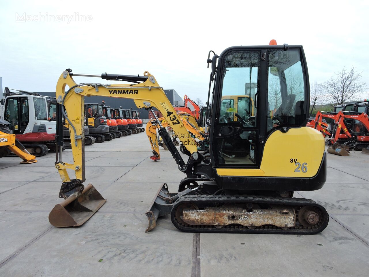 Yanmar SV26 miniexcavadora