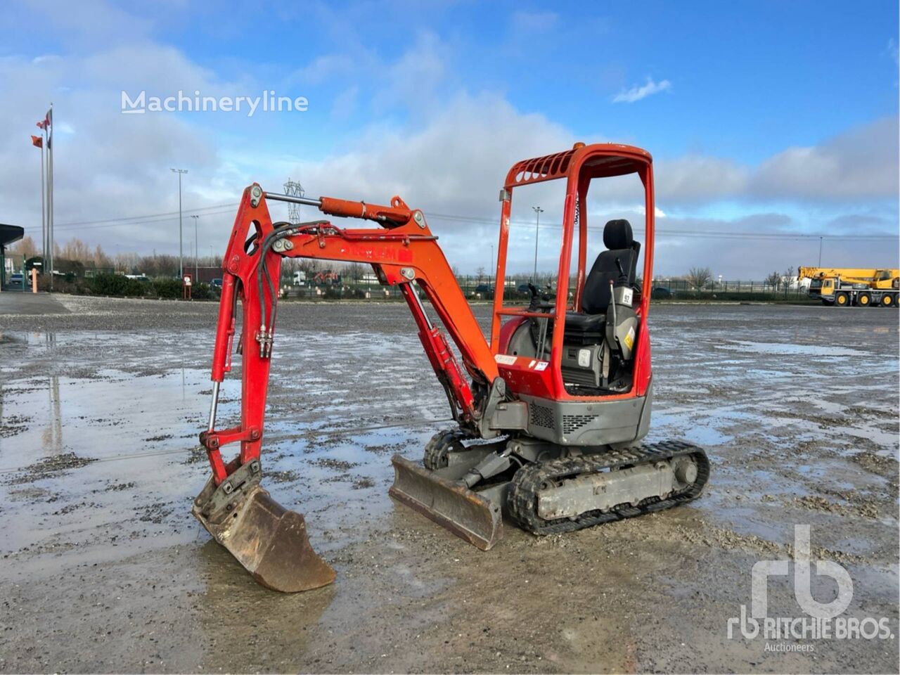 Yanmar VIO20-4 mini excavator