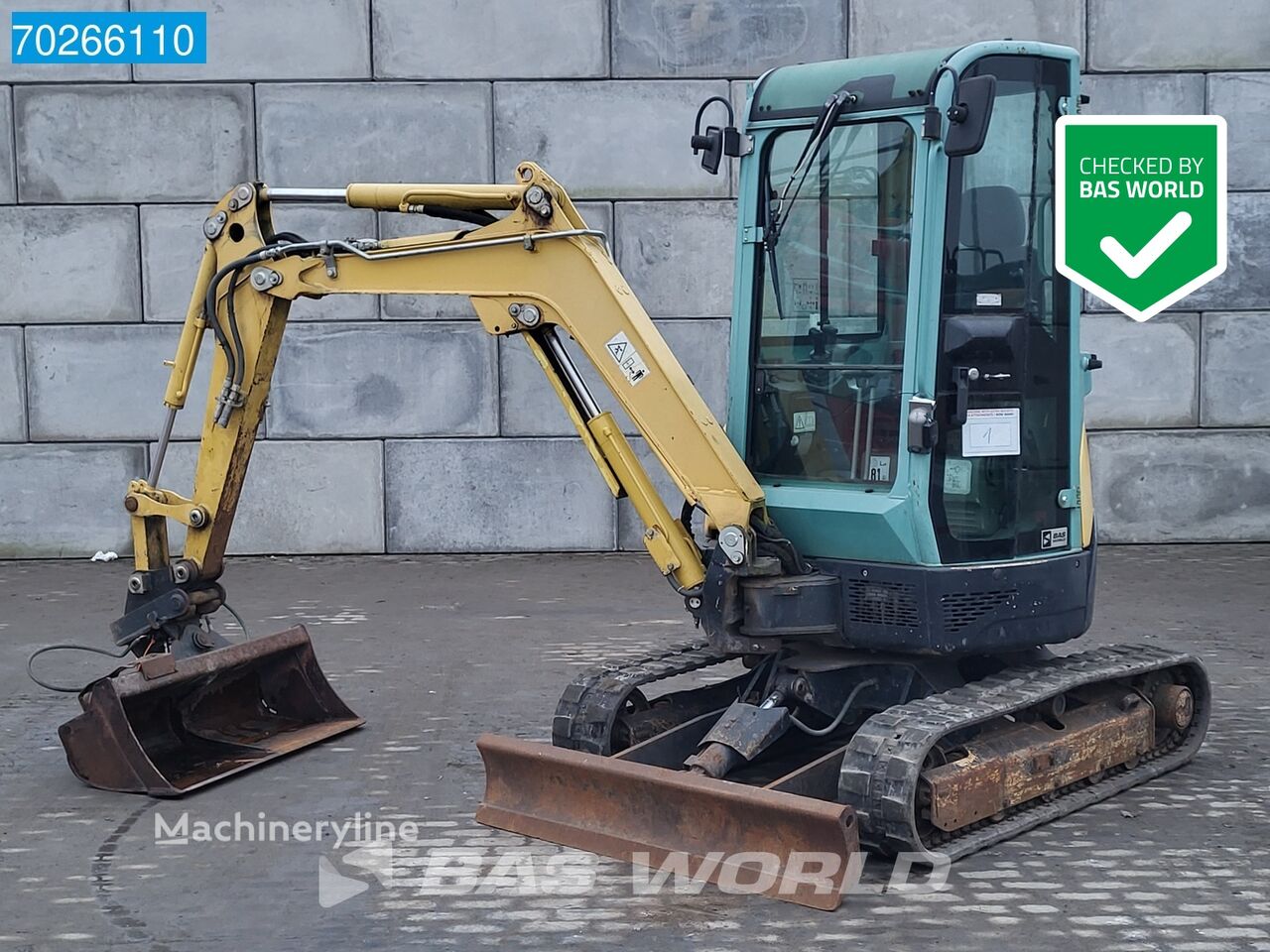 Yanmar VIO25 -4 miniexcavadora