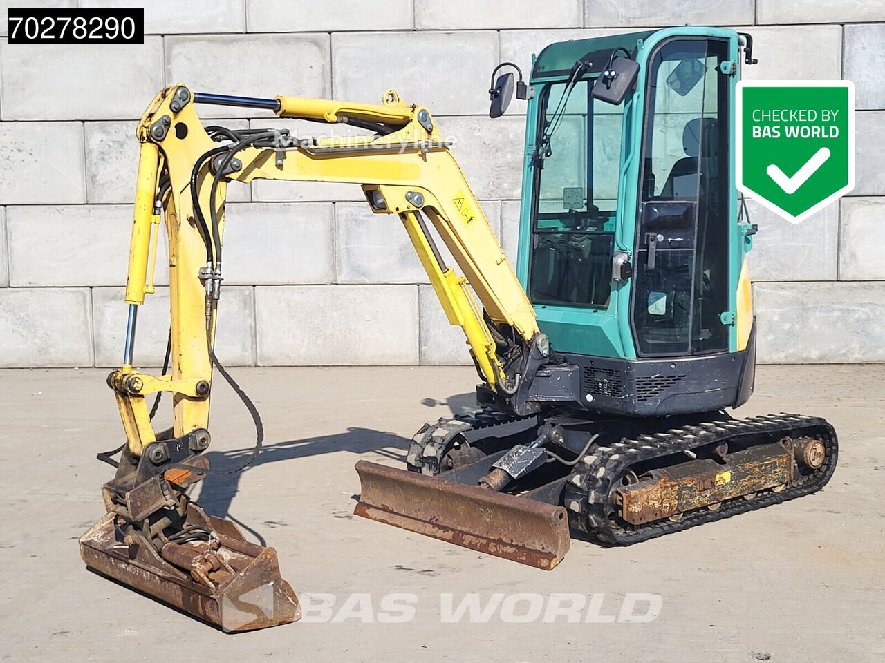 Yanmar VIO25-4 miniexcavadora - Machineryline