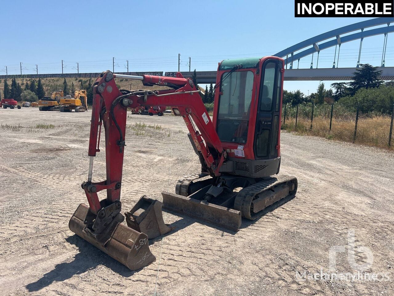 Yanmar VIO25-4 Mini-Pelle (Inoperable) miniexcavadora