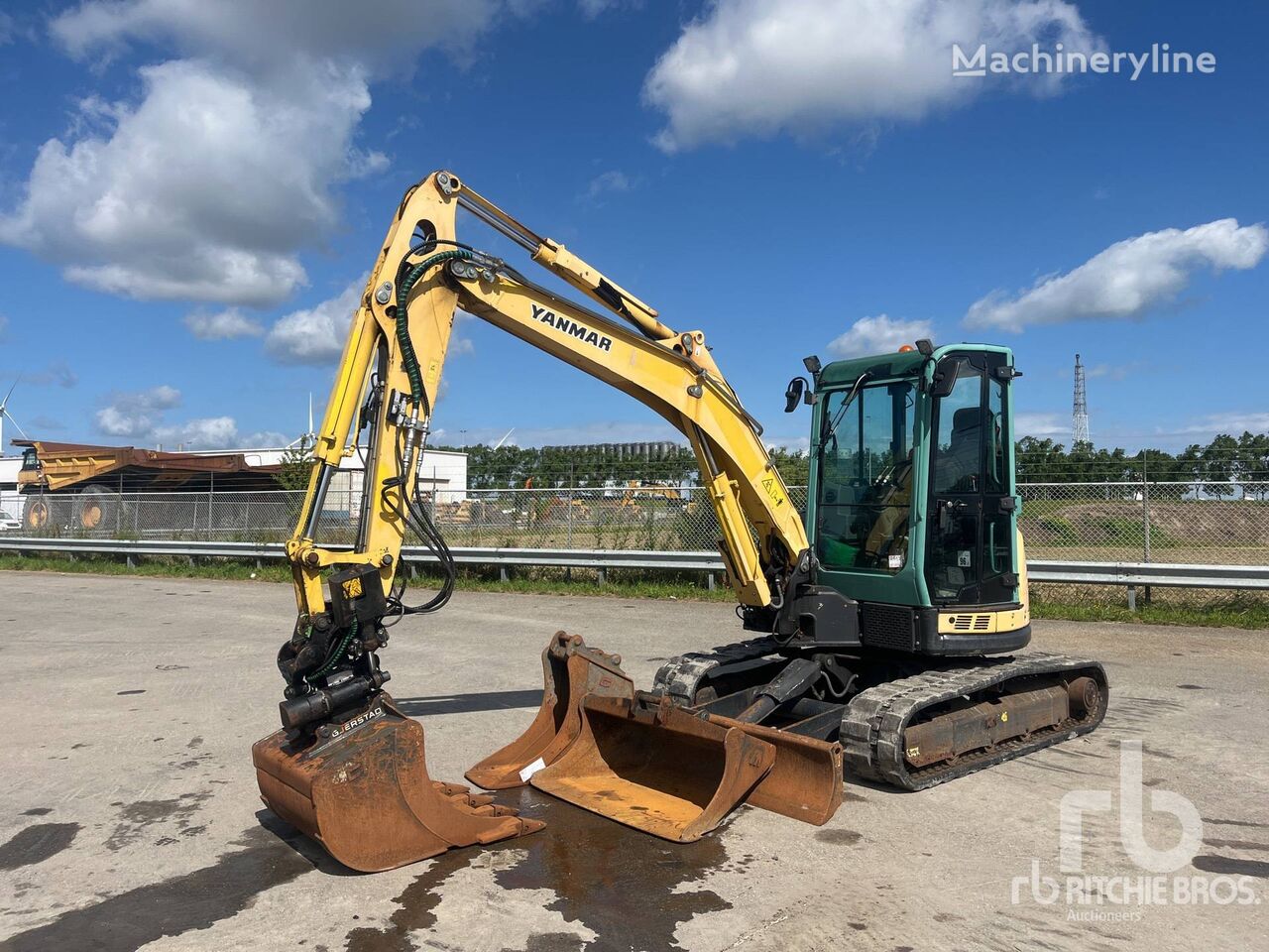 Yanmar VIO57 mini excavator