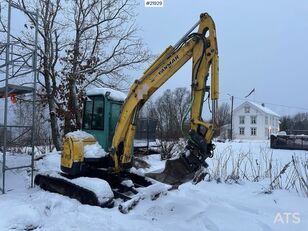 Yanmar VIO57-U graver m/rototilt og 3 skuffer mini excavator