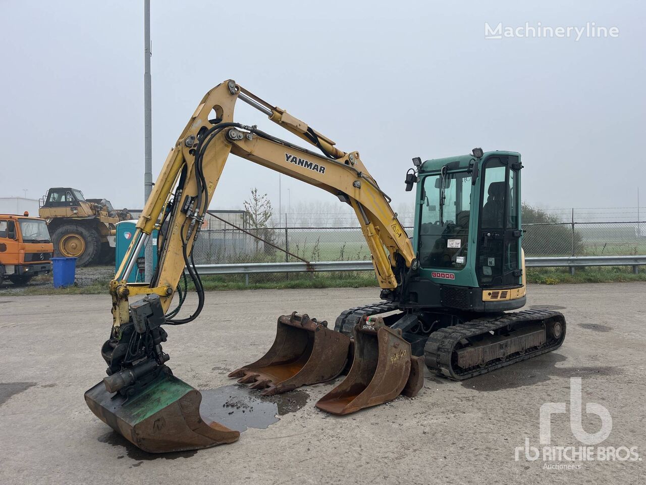 Yanmar VIO57CR Minibagger