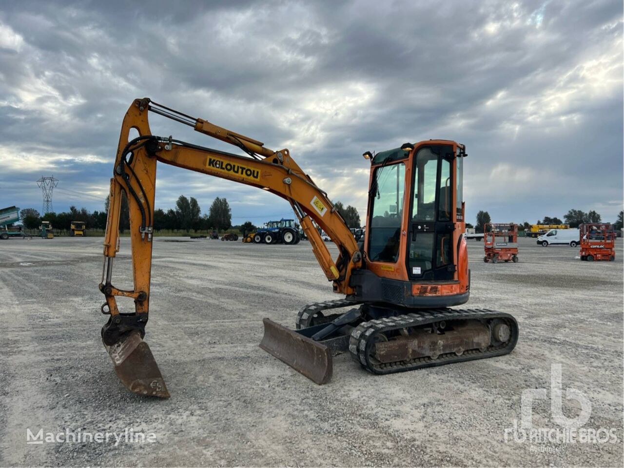 Yanmar VIO57UCR mini excavator