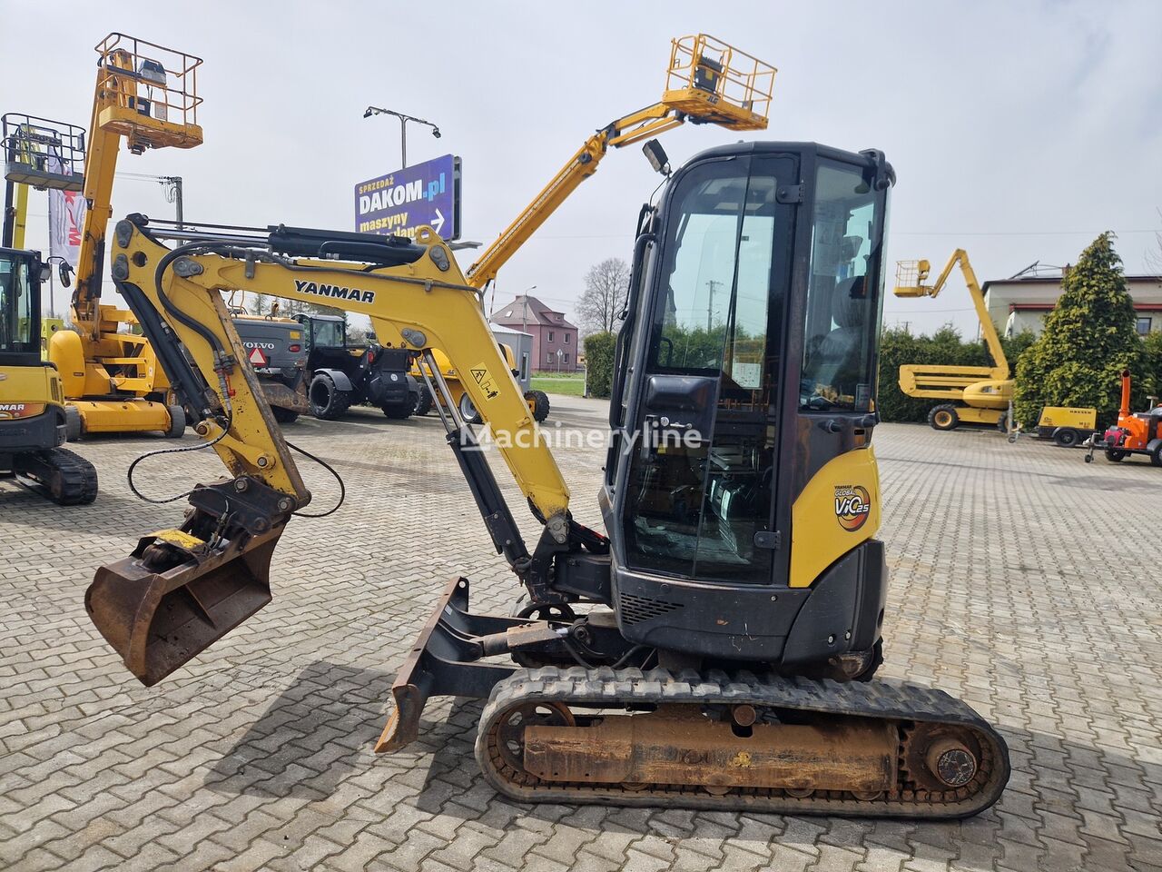 Yanmar Vio 25 minigrävare