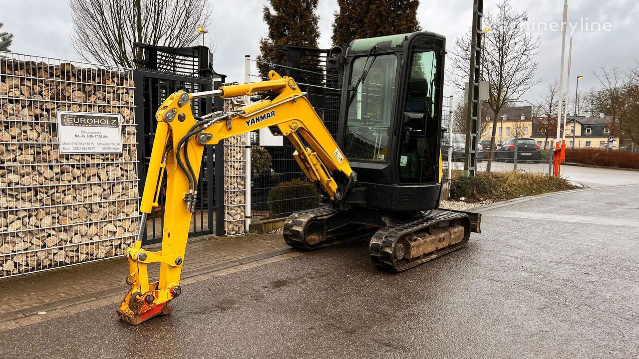 Yanmar Vio 25-4 minigrävare