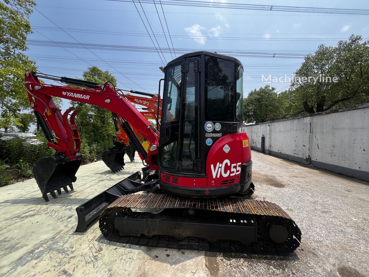 Yanmar Vio 55 miniexcavadora - Machineryline