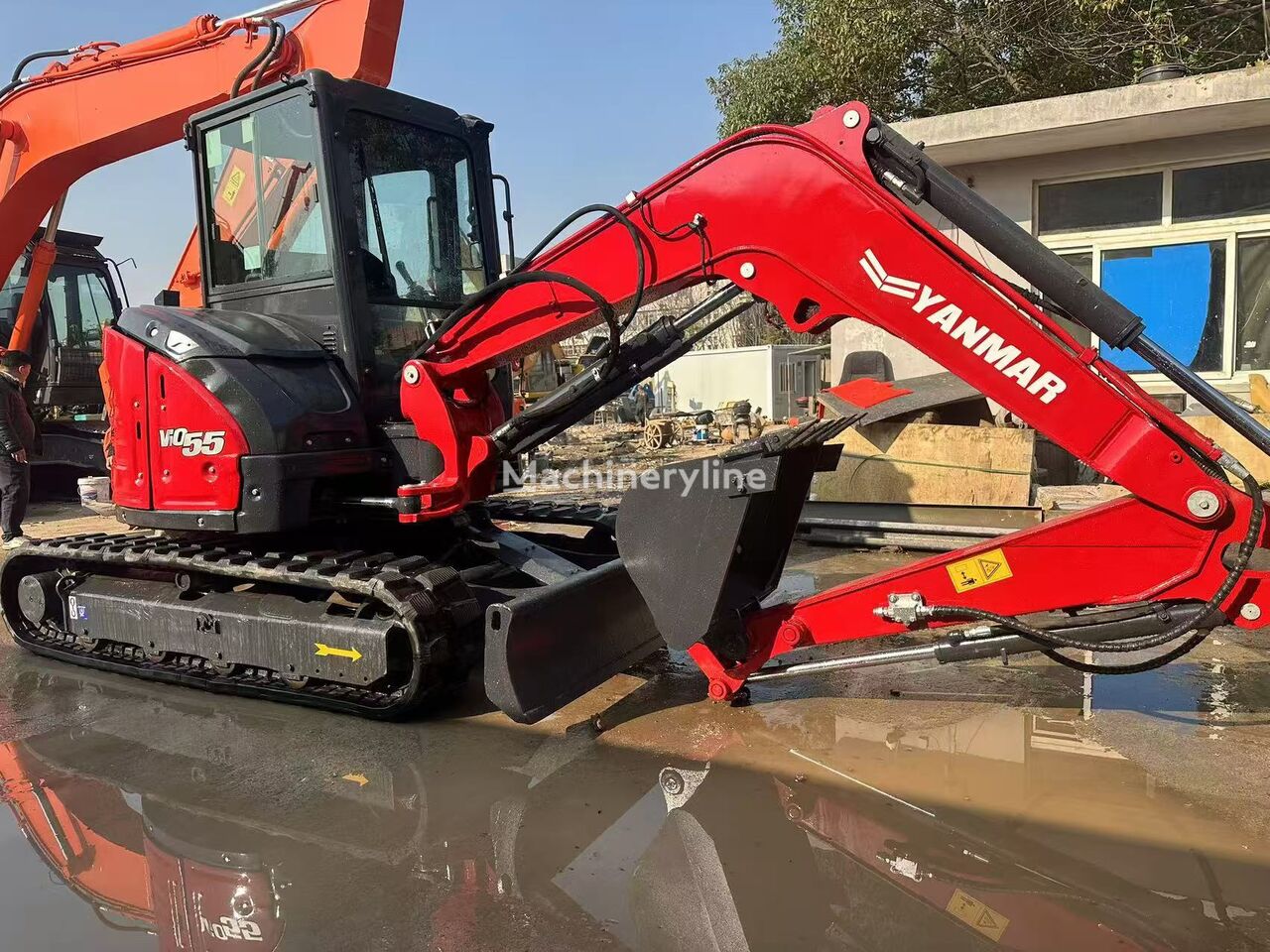 Yanmar Vio 55-6B mini excavator