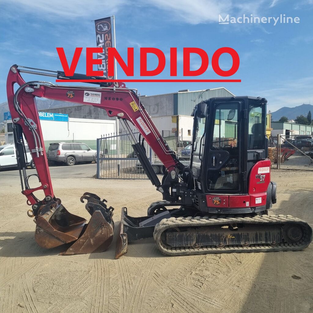 Yanmar vio57-6B mini excavator