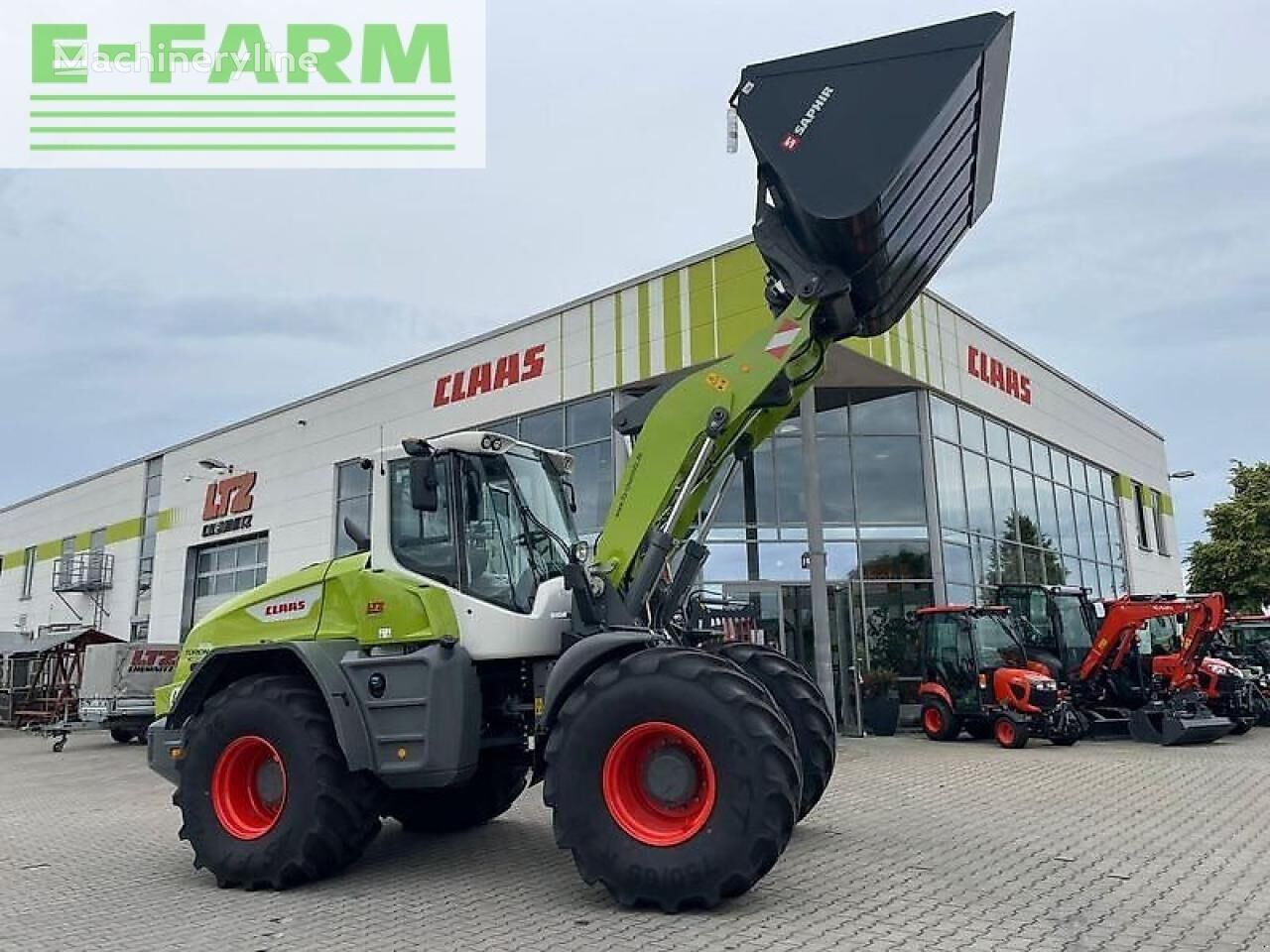 torion 1611 p claas radlader miniexcavadora