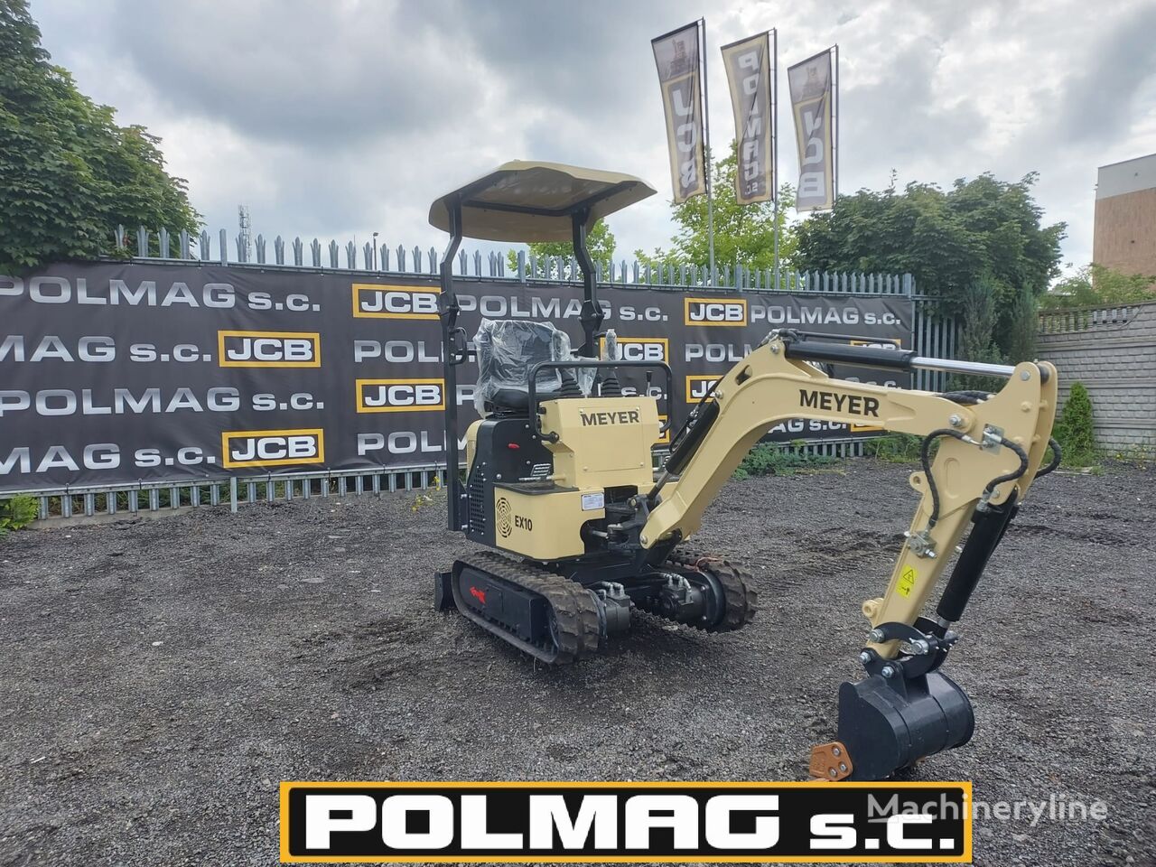 máy đào cỡ nhỏ TSN-4 MEYER EX10 / skrętne ramię silnik B&S JCB Bobcat mới